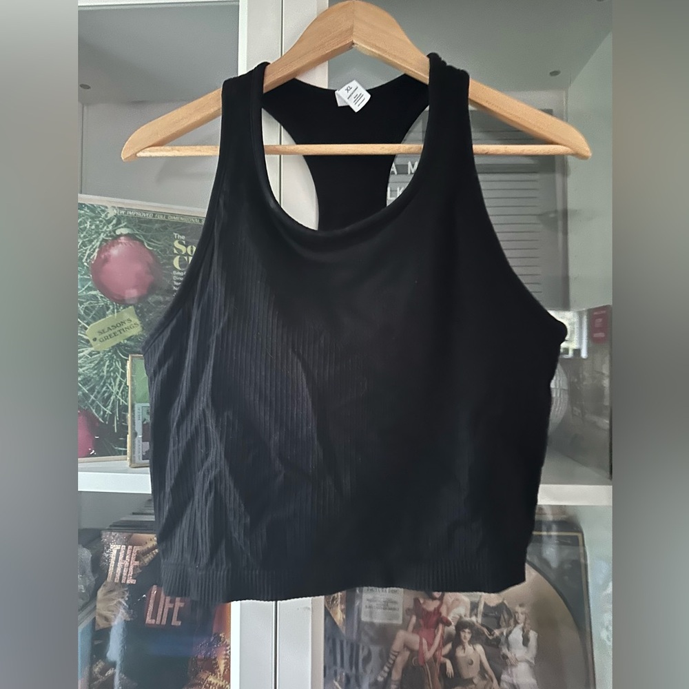 90degrees racerback workout tank with shelf bra